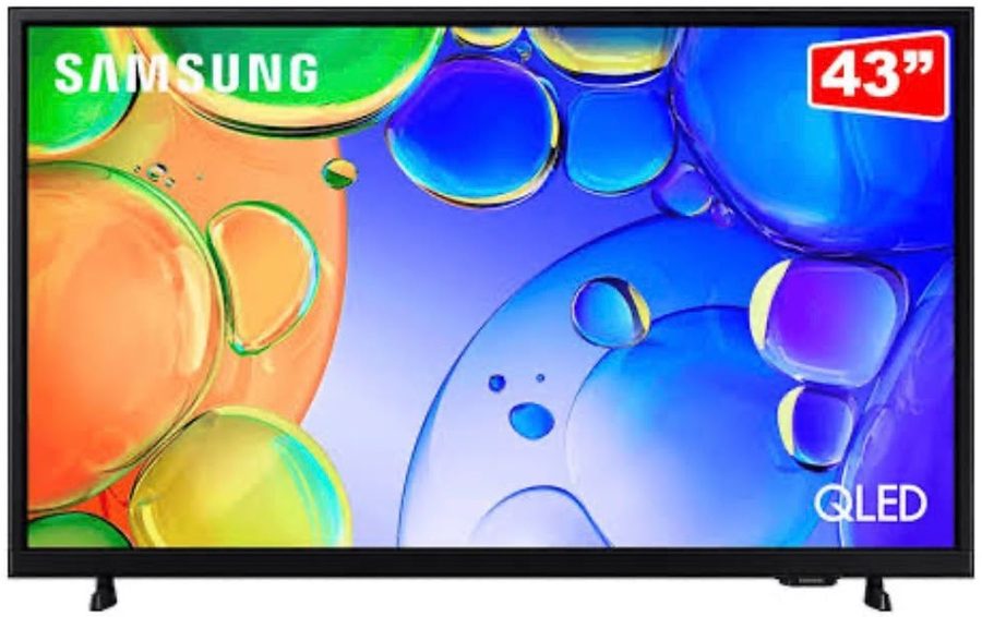 TV de 43 polegadas, um dos prêmios